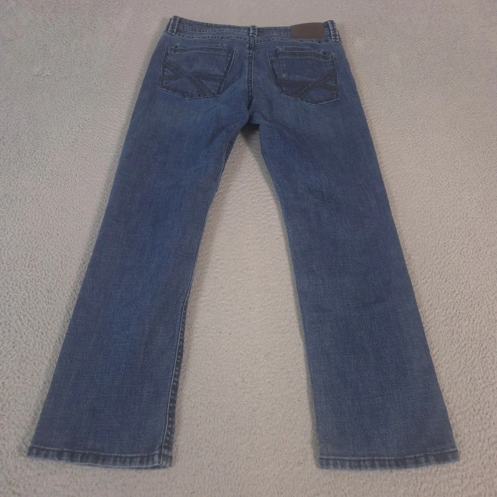 TK Axel Jeans Mens 34x32 Blue Slim Boot Stretch Denim Pants Preppy Casual Urban